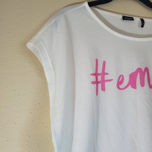 Emme Marella Hashtag Tee Size M/L - Picture 2 of 7
